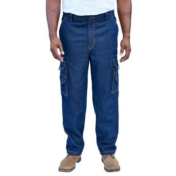 Boulder Creek by KingSize Men's Big & Tall Marine Cargo Pants