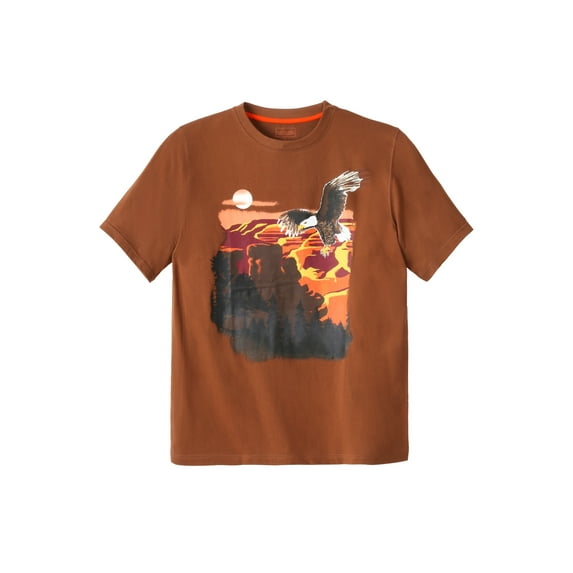 Boulder Creek by KingSize Men's Big & Tall Nature Graphic Tee