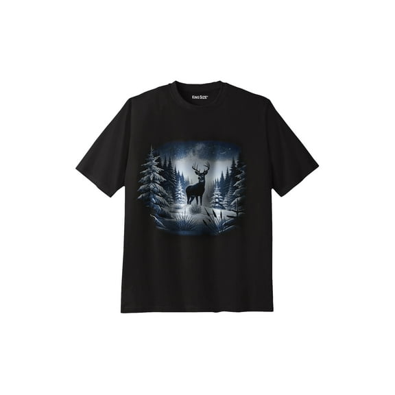 Boulder Creek by KingSize Men's Big & Tall Nature Graphic Tee