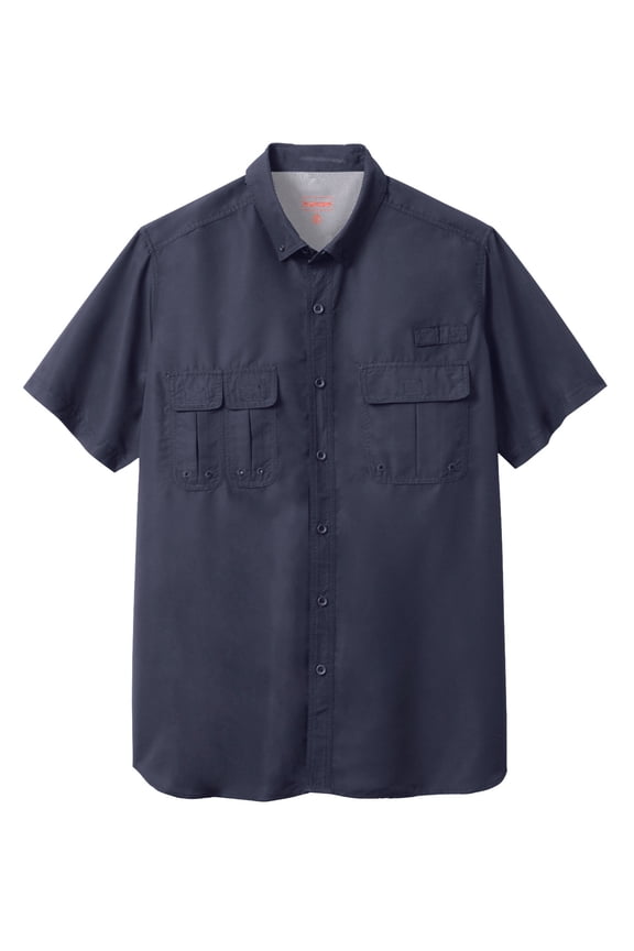 by KingSize Men's Big & Tall Off-Shore Short-Sleeve Sports Shirt