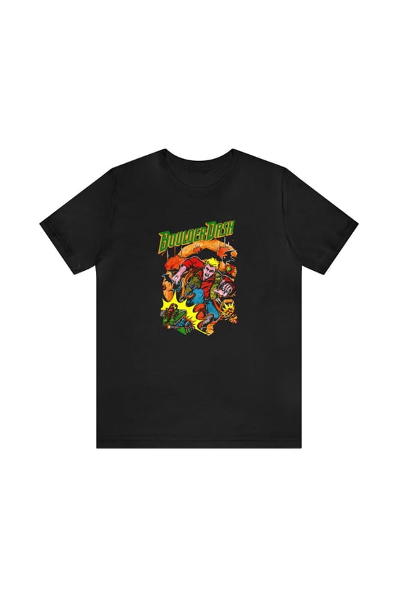 Boulder Dash NES Pixel Art Retro Style Unisex Short Sleeve Tee T-Shirt