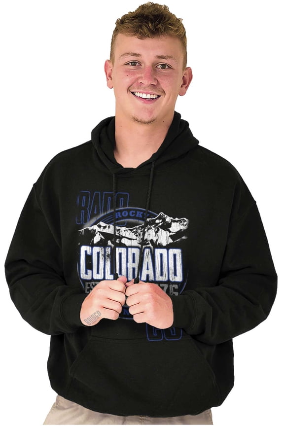 Boulder Denver Aspen Trip Colorado CO Hoodie Sweatshirt Women Men Brisco Brands M