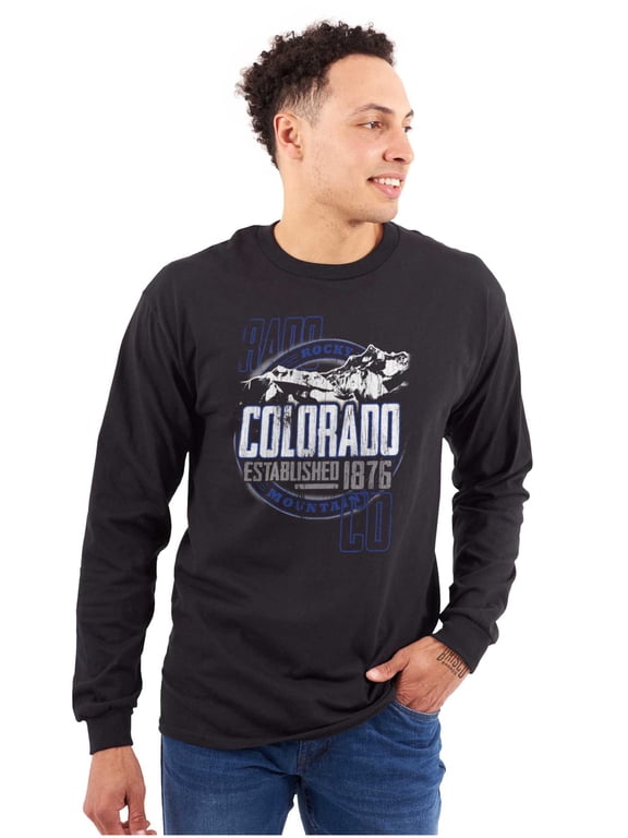 Boulder Denver Aspen Trip Colorado CO Long Sleeve TShirt Men Women Brisco Brands M