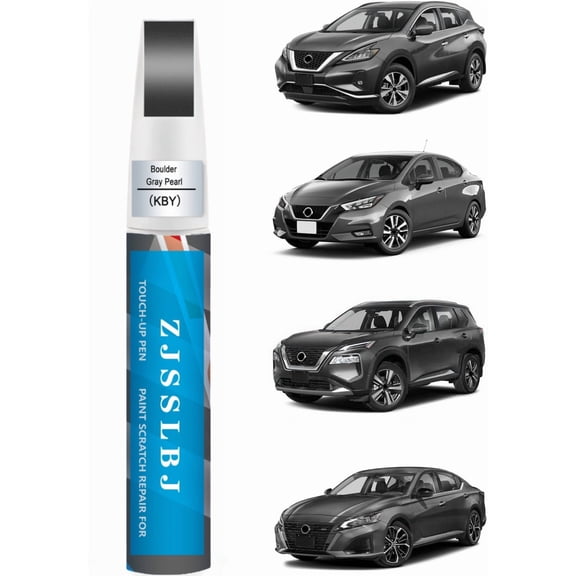Boulder Gray Pearl(KBY) Touch up Paint Compatible with Nissan, Premium Car Scratch Remover for Deep Scratches