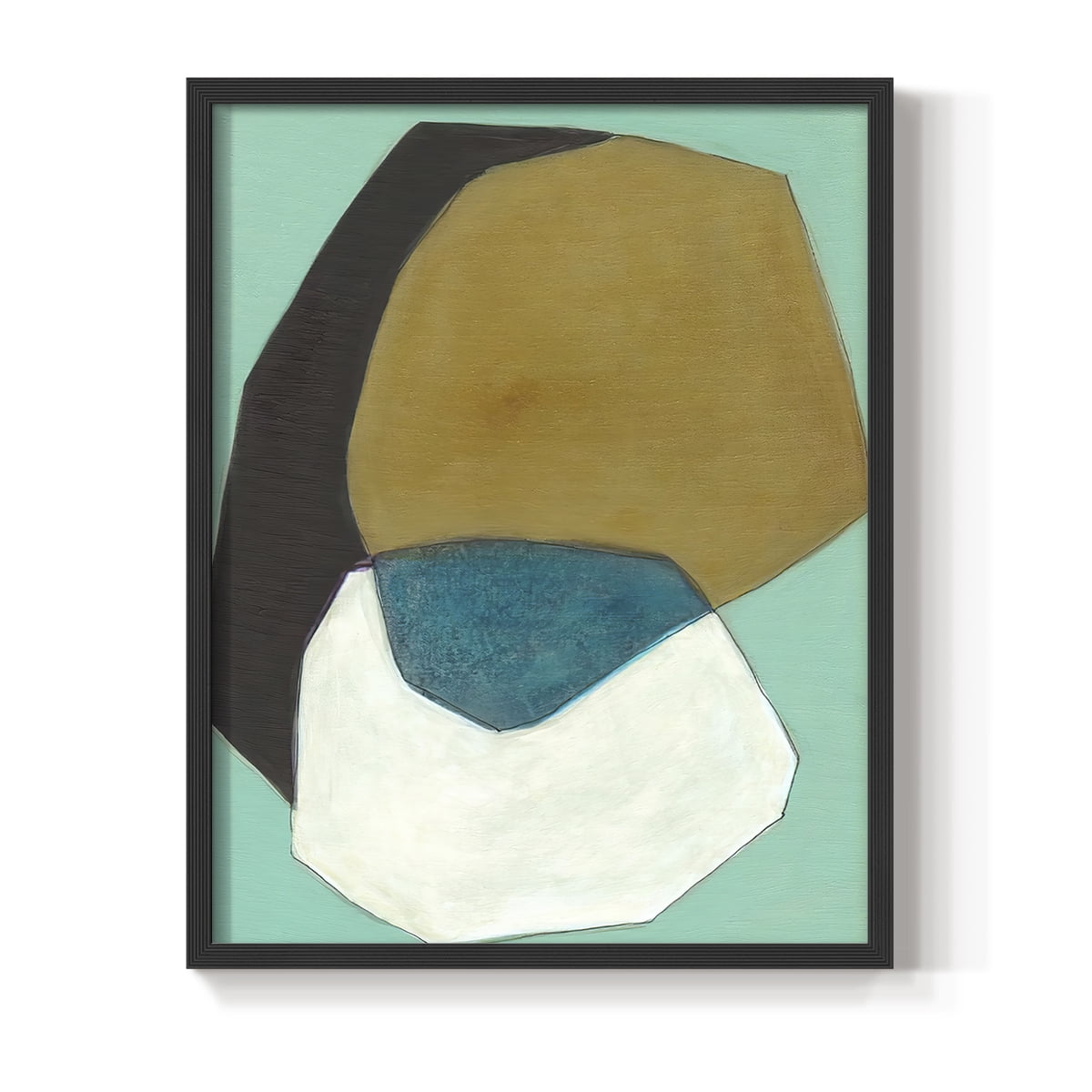 Boulder I in Paper Solid Wood 8 x 10 Framed Print
