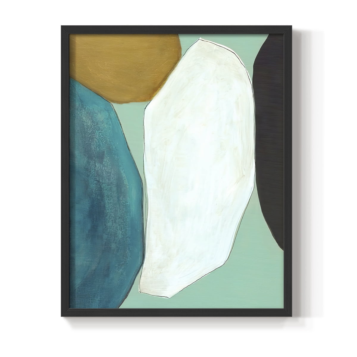 Boulder II in Paper Solid Wood 8 x 10 Framed Print
