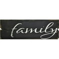 thumbnail image 1 of 12 in. x 36 in. "Family" By Rough Cut Decor Printed Wall Art, 1 of 2