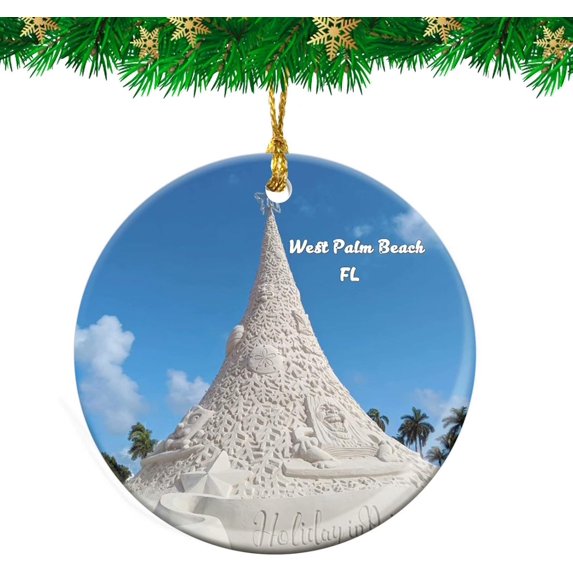 Boulder Mesa Trail Colorado USA Christmas Ornament Travel Souvenir Personalized Christmas Tree Pendant Hanging Decoration