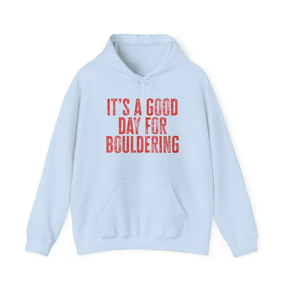 Bouldering Climber Hoodie Gifts Hooded Sweatshirt Pullover Shirt
