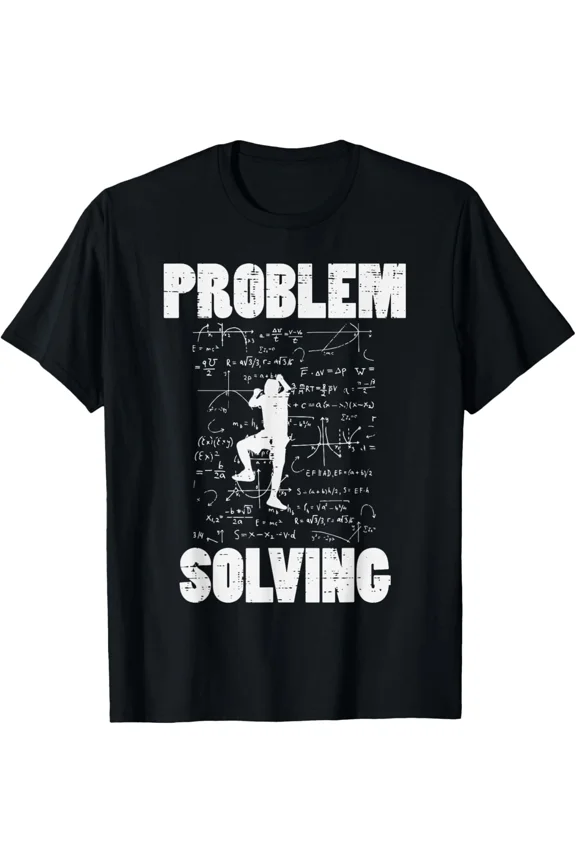 Bouldering Problem Solving Funny Climbing Math Sport Unisex T-Shirt, S-5XL