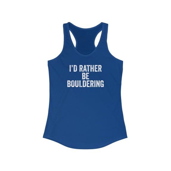 Bouldering Tank Top Gifts Shirt Womens Sleeveless