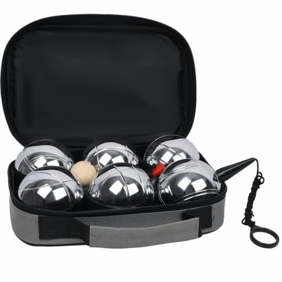 Boules Set Large Action Game, Outdoor, Beach, Lawn Backyard Family Party Games for Adults