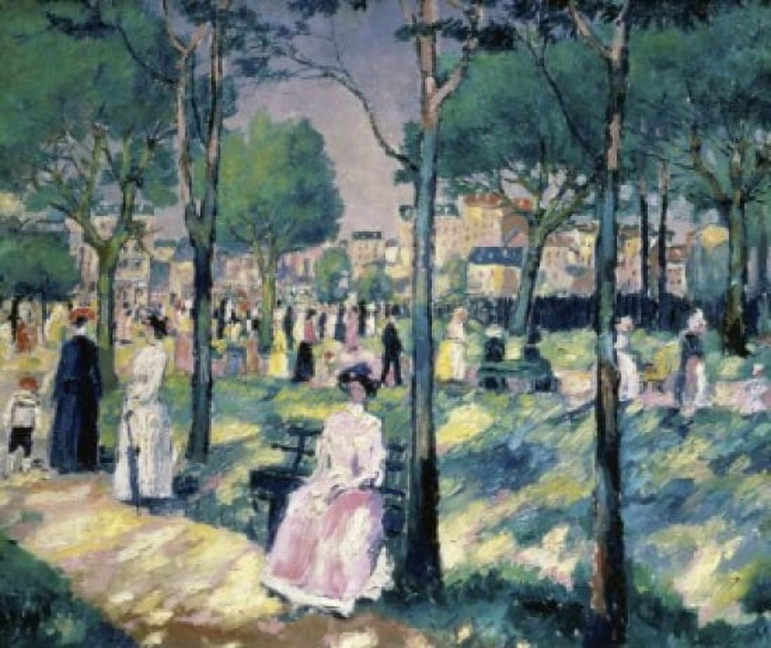 On the Boulevard 1928 Kasimir Malevich (1878-1935 Russian) Oil on Canvas Russian State Museum St Petersburg Canvas Art - Kasimir Malevich (18 x 24)