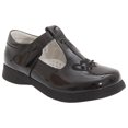 thumbnail image 1 of Boulevard Big Girls Touch Fastening T Bar Shoes, 1 of 5