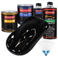 thumbnail image 1 of Boulevard Black Quart URETHANE BASECOAT CLEARCOAT Car Auto Body Paint Kit, 1 of 6
