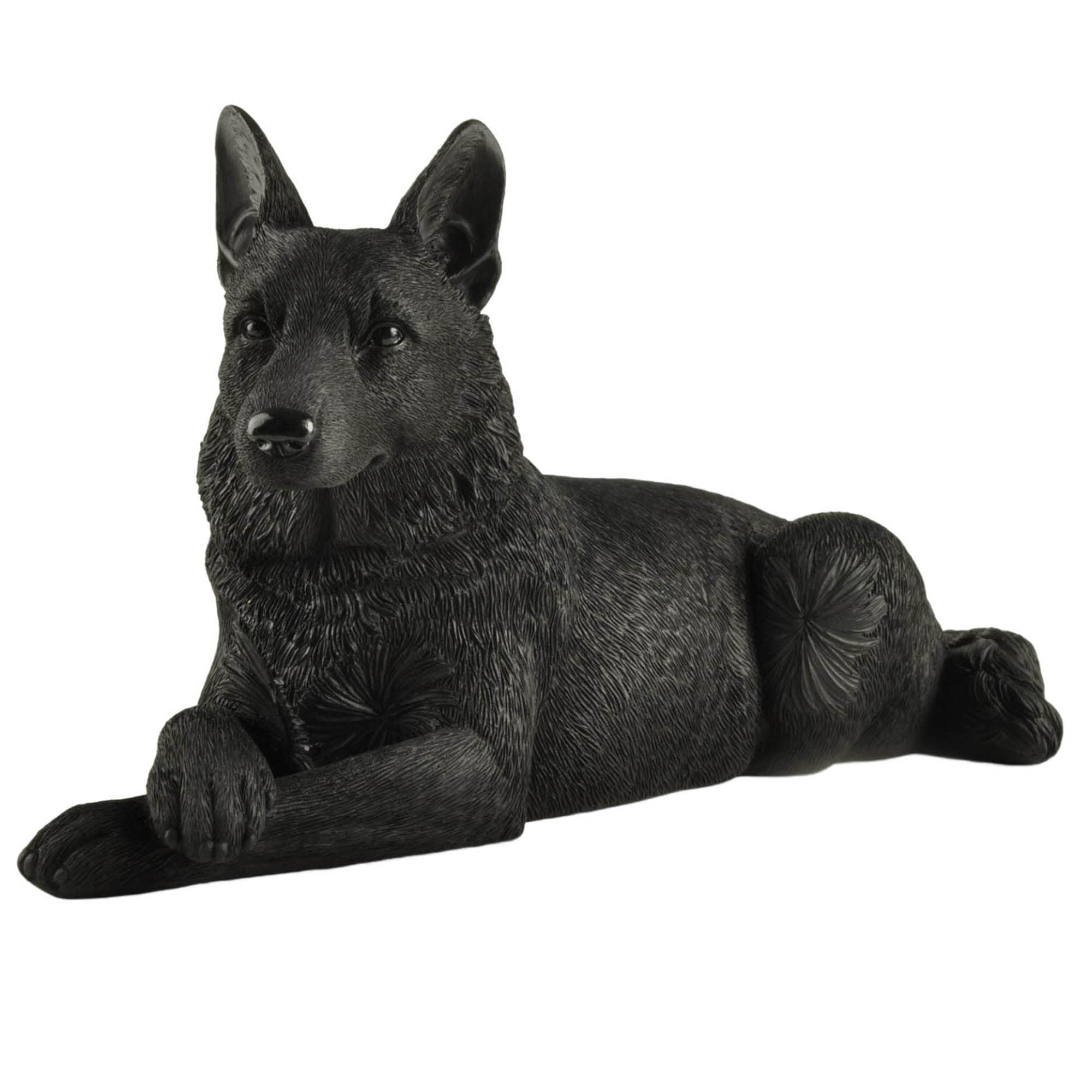 Boulevard East Concepts Black German Shepherd Dog Breed Collectible