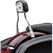 Boulevard Exhaust Detachable Backrest Kit - Round - Chrome