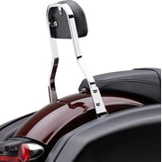 Boulevard Exhaust Detachable Backrest Kit - Short - Chrome