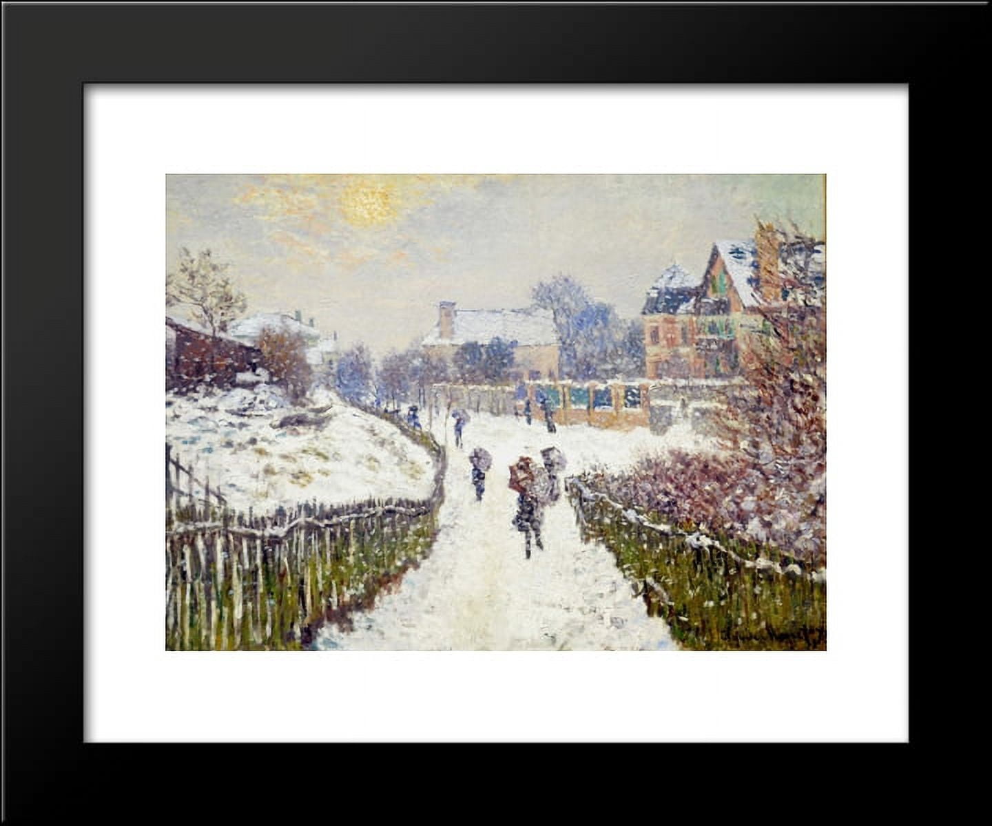 クロード・モネ、Boulevard Saint-Denis,Argenteuil Boulevard Saint