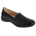 thumbnail image 1 of Boulevard Womens Leather Like Twin Gusset Shoes, 1 of 1