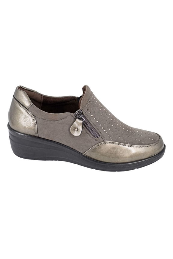 Womens Patent PU Casual Shoes