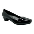 thumbnail image 1 of Boulevard Womens Patent PU Low Heel Court Shoes, 1 of 2