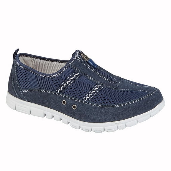 Boulevard Womens Suede/Textile Shoes