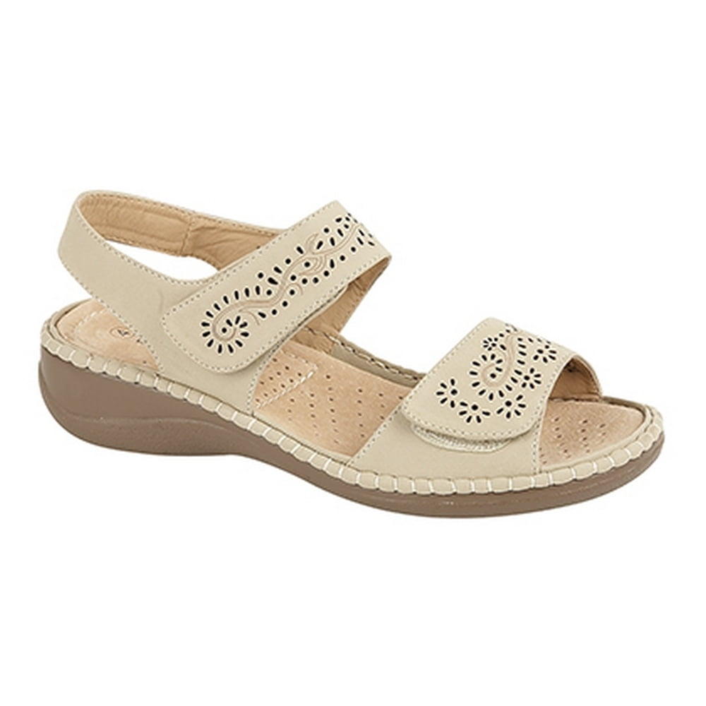 Boulevard Womens Touch Fastening Halter Back Sandals Namibia Ubuy