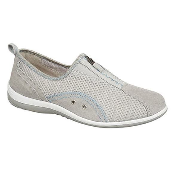 Boulevard Womens Zip Elastic Gusset Leisure Shoes