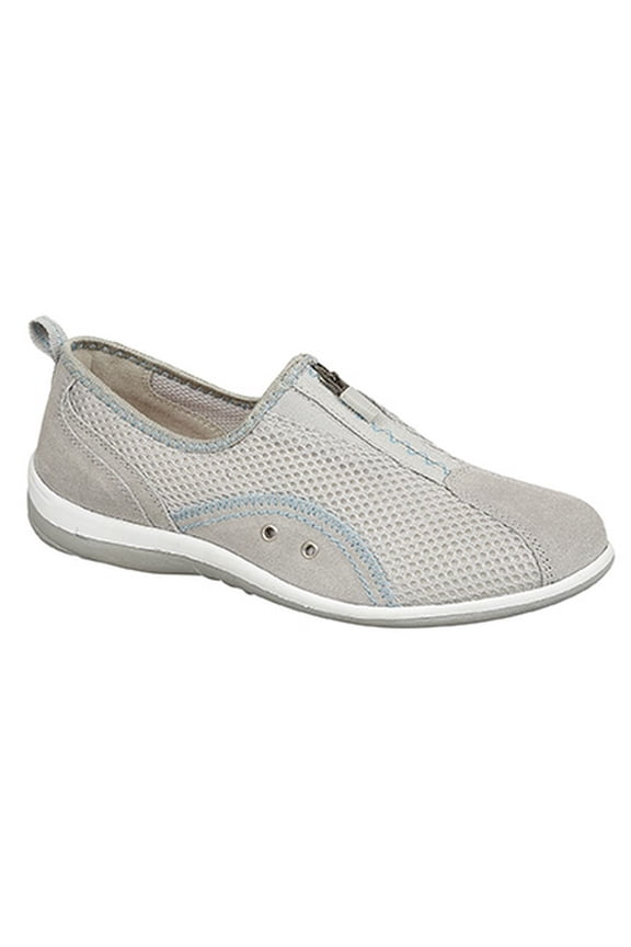 Womens Zip Elastic Gusset Leisure Shoes