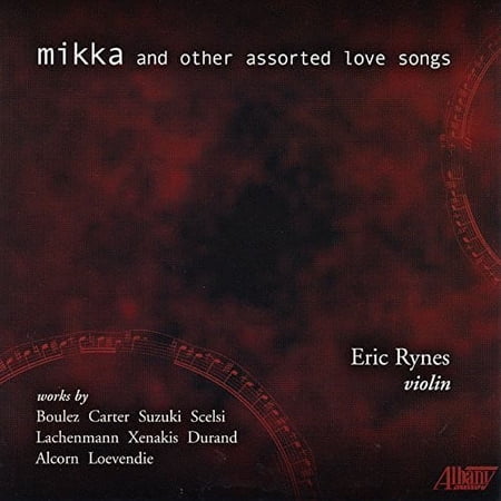 Boulez / Rynes,Eric - Mikka & Other Assorted Love Songs - Music & Performance - CD