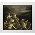 thumbnail image 1 of Boullogne, Bon 13x12 White Modern Wood Framed Museum Art Print Titled - Triumph of Neptune Bon Boullogne, 1 of 4