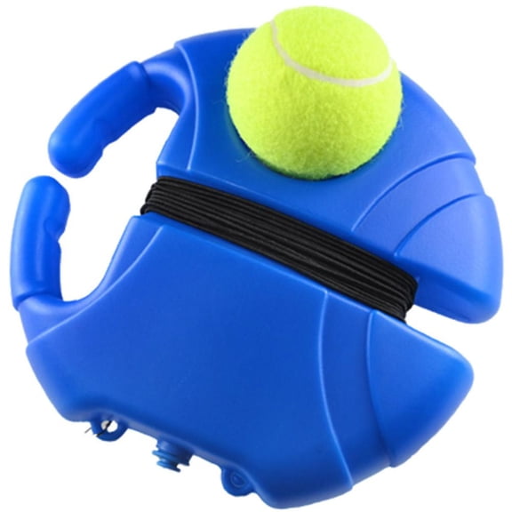 Bounce Back Tennis Ball Solo Practice Trainer Portable Rebound Tennis Training Tool With Elastic Rope for Beginners Outdoor Park Court Backyard