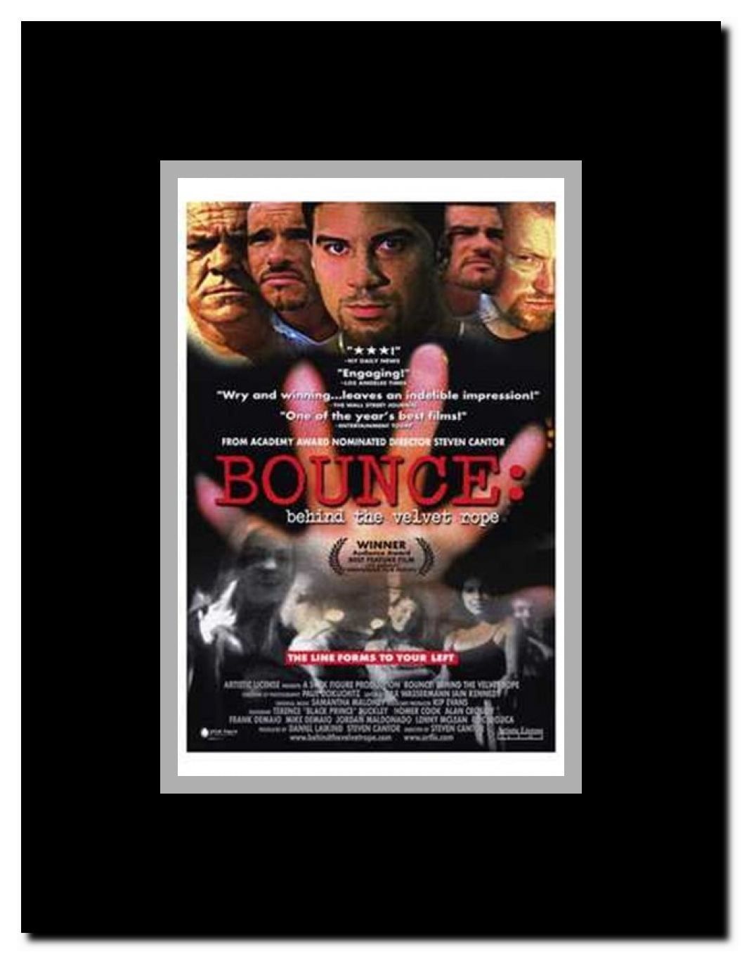 Bounce: Behind the Velvet Rope Framed Movie Poster