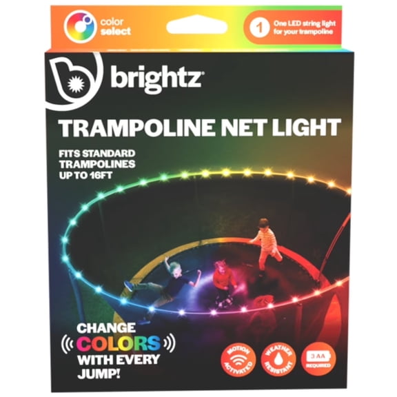 Bounce Brightz Above Net Trampoline Light LED Strip Remote Control 40ft
