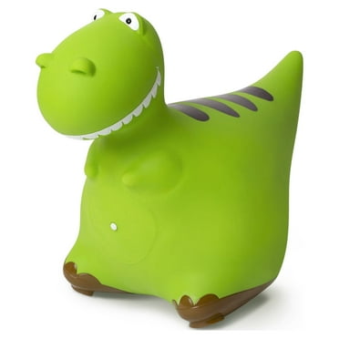 Bounce Buddies Dino Ride-on Inflatable Bouncer, T-Rex, Indoor & Outdoor Play, for Children Ages 3-4