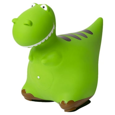 Bounce Buddies Dino: Tommy the T-Rex Ride-on Inflatable Bouncer - Space Hopper for Preschoolers