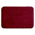 thumbnail image 1 of Bounce Comfort Blowing Leaves Premium Memory Foam Bath Mat, 1 of 11