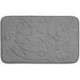 thumbnail image 1 of Bounce Comfort Pelton Microplush Memory Foam Bath Mat, 1 of 4