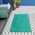 thumbnail image 1 of Bounce Comfort Plush Memory Foam Chenille Bath Mat with Bounce Comfort Technology 20 x 30 Inch Marine Blue, 1 of 10