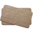 thumbnail image 1 of Bounce Comfort Turtle Shell Premium 2-Piece Memory Foam Bath Mat Set, 1 of 2