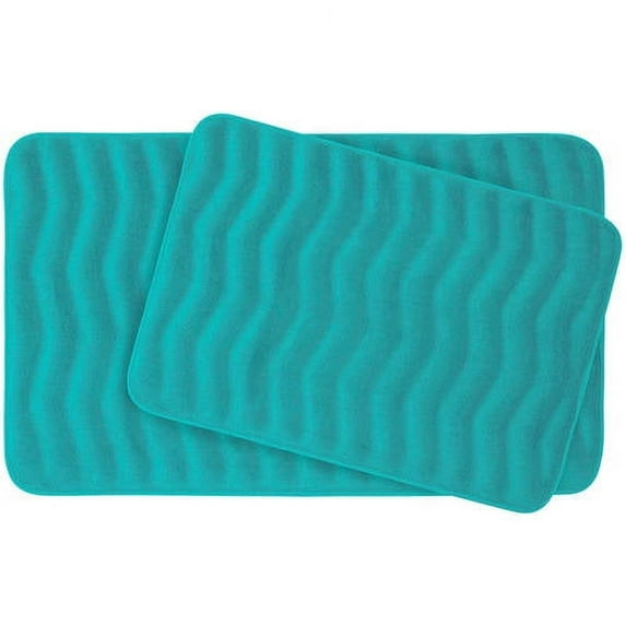 Bounce Comfort Waves Premium Memory Foam Bath Mat
