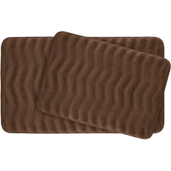 Bounce Comfort Waves Premium Memory Foam Bath Mat