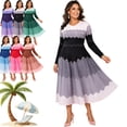 thumbnail image 1 of Bounce Dresses for Women Church, 2026 New Elegance in Pearls Mididress, One Size Stretchy Loose, 1 of 7