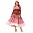thumbnail image 1 of Bounce Dresses for Women Church, Elegant Pearl Midi Dress with Loose Stretch Fit for Wedding & Formal Events, 1 of 8