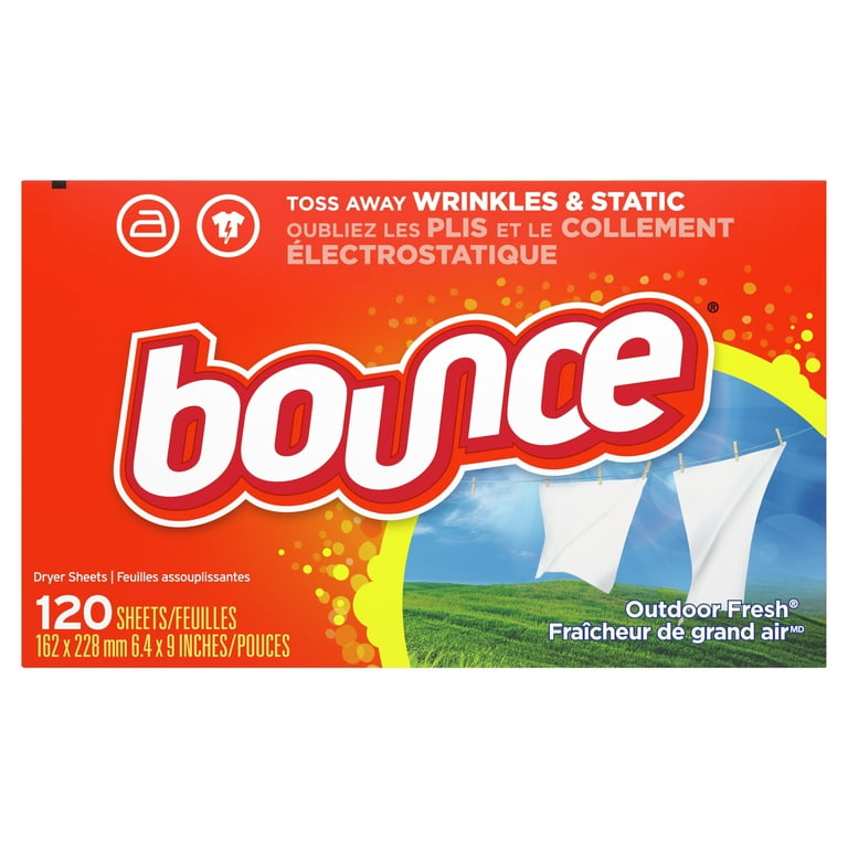 https://i5.walmartimages.com/seo/Bounce-Dryer-Sheets-120-Sheets-Outdoor-Fresh-Scent-Fabric-Softener-Sheets_7bf52e14-6664-46af-bde4-3ccc2cd85ee4.74411145e51f886fb3e99ec4c6d22d0a.jpeg?odnHeight=768&odnWidth=768&odnBg=FFFFFF
