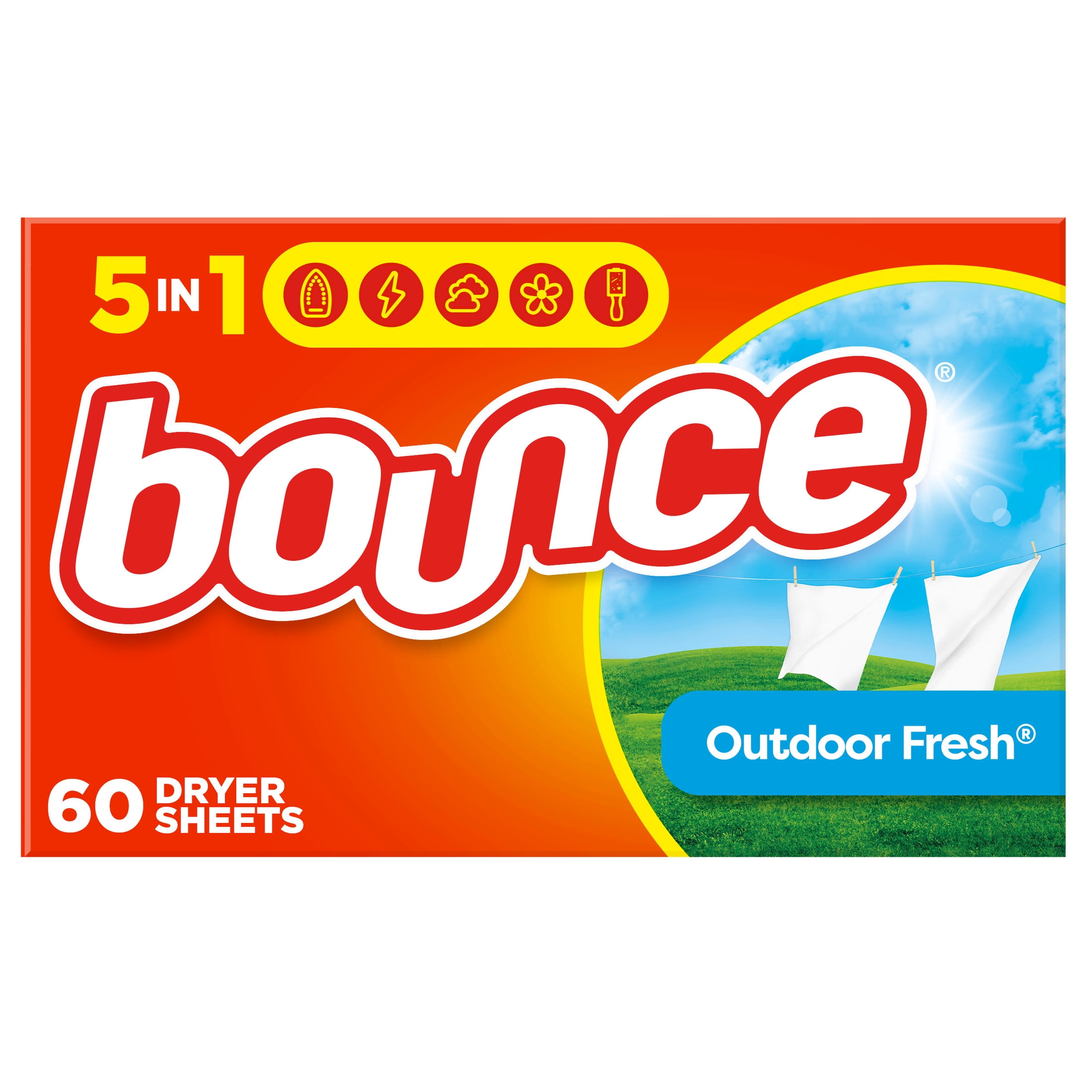 Bounce Dryer Sheets 60ct - rated 4.7 stars from 13491 reviews