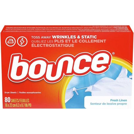 Bounce Dryer Sheets - Fresh Linen - 80 Ct