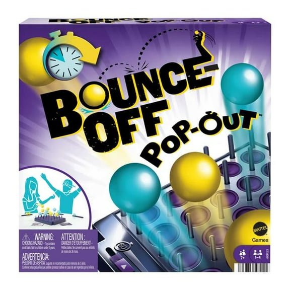 Bounce-Off Pop-Out Board Game