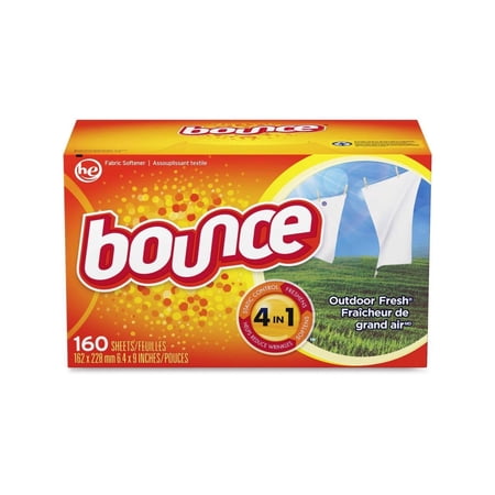 Bounce, PGC80168CT, Dryer Sheets, 960 / Carton, Orange